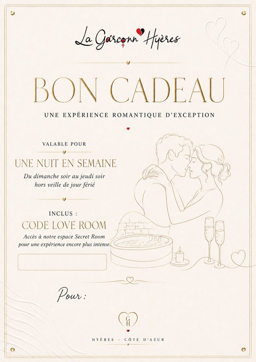 Bon cadeau La Garçonn’Hyères
